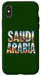 Coque pour iPhone X/XS Tenue de voyage de vacances en Arabie Saoudite