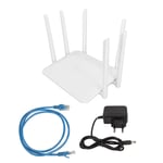 4G LTE CPE WiFi-reititin SIM-korttipaikalla 3 verkkoliitäntää Plug and Play WiFi Hotspot-reititin televisioille PC EU Plug 100?240V