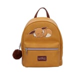 Pokémon Sleeping Eevee Backpack Brown Official Gaming Cute Bag Nemesis Now