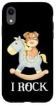 Coque pour iPhone XR I Rock Funny Baby Toddler Musicien Gag Joke Kids Music Fun