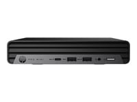 HP Pro 400 G9 - Mini Core i3 13100T / jusqu'à 4.2 GHz - RAM 8 Go - SSD 256 Go - NVMe - UHD Graphics 730 - Gigabit Ethernet, Bluetooth 5.3, IEEE 802.11ax (Wi-Fi 6) - Win 11 Pro - moniteur : aucun - clavier : Français