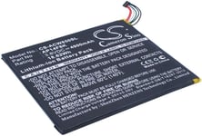 Kompatibelt med Acer Iconia Tab B1-820, 3.8V, 4900 mAh