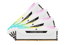 Corsair Vengeance RGB Pro SL 32 Go (4x8 Go) DDR4 3600 (PC4-28800) C18 1.35V - Blanche