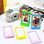 5pcs Plain Color Photo Case Film Papers Frame for fujifilm instax Mini Creative