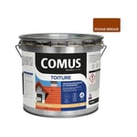 COMUS TOITURE - Rouge brique 10L - Peinture décorative imperméable pour la rénovation des toitures - COMUS