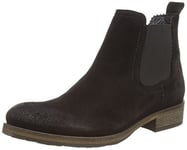 Tommy Jeans Femme Avive 10b Bottines Chelsea, Noir 990, 38 EU