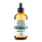 Alteya Organic White Rose Water Spray 240ml Glass - Pure Organic Rosa Alba Hydrolat - USDA Certified Organic - Sensitive Skin - Face Toner, Revitalizing Body, Condition Hair & Scalp