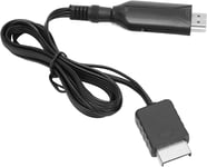 Câble Av Pour Ps1/Ps2 Vers Hdmi, Câble De Liaison Hd D'Interface Multimédia Pour Ps2 Vers Hd, Cordon De Convertisseur Vidéo De Console De Jeu Plug And Play[YIN141755]