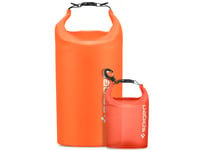 Spigen Aquashield Waterproof Dry Bag + A630, Camping, Strandaktivitet, Camping, Canoeing, Kayaking, Vattensportaktivitet, Universal, Orange, Termoplastisk Polyuretan (Tpu), Klickspänne, Ipx6