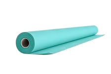 VelaHub Airlaid Rouleau de Nappe - 1,2 m x 24 m - De qualité supérieure - Aspect Tissu - Jetable - Bleu Menthe