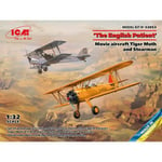 ICM 32053 'The English Patient' Movie Tiger Moth & Stearman 1:32 Model Kit