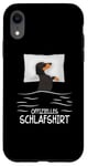 Coque pour iPhone XR Official Sleeping Dackel Dachshund Dog Dachshund Teckel