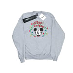 Disney Herr Mickey Mouse Julgransljus Sweatshirt S Sports Grey Sports Grey S