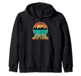 No Place is Better than West Covina California Zip Hoodie