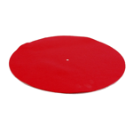 Rega Turntable Mat Red Rød