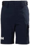 Helly Hansen Junior Unisex HH Quick-Dry Cargo Shorts, 8, Navy