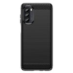 tectTech Motorola Moto G52 TPU-skal Brushed, Black