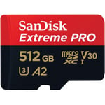 SanDisk 512 GB Extreme Pro UHS-I microSDXC