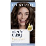 Clairol Nice' n Easy Crème Natural Looking Oil Infused Permanent Hair Dye 177ml (Various Shades) - 4 Dark Brown