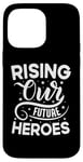 Coque pour iPhone 14 Pro Max Citation motivante inspiration, dicton positif, message de vie