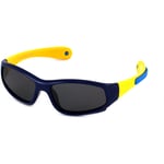 Lunettes de soleil enfant Exit  ?IL. SUN BAMB. PLAST. S8110 Lunettes de soleil, Bleu/Fumée