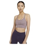 Nike T-Shirt Dry Crp Lacing Lux pour Femme L Violet/Transparent