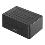 LogiLink Docking Station USB 3.1 disque dur, 2x 2,5'/3,5'