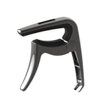 Musiin 3IN1 Guitar Capo, Zinc Alloy Metal Capo for Acoustic and Electric Guitars, Ukulele, Mandolin, Classical Guitar Accessories (Dark Grey)