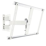 Vogel's Thin 545 Support Mural TV orientable pour écrans 40-65 Pouces (102-165 cm) - Orientable jusqu'à 180º - Inclinable jusqu'à 20º - Poids Max. 25 kg et jusqu'à VESA 600x400 - Blanc