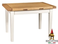 Biscottini Table En Bois Massif Extensible Salle À Manger Cuisine Country