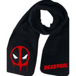 LAGERRENSNING Marvel avengers halsduk fleece 170*22 cm - Deadpool