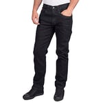 Lee Cooper Mens Lcpnt219 Stretch Denim Work Jean, Black, 30W/33L UK