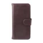 Ferrelli Duo Flip Cover iPhone Xr, brun