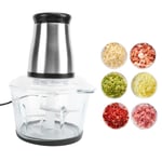 HG Electric Meat Grinder 200W 2L Stainless Steel Multifunctional Food Processor