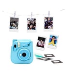 Instax Mini 11 Sky Blue Camera Bundle