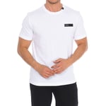 Plein Sport TIPS414 Mens short sleeve t-shirt - White material_cotton - Size 2XL