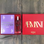 New! Emporio Armani Diamonds Violet 50ml + 15ml Parfum Women’s Gift Set