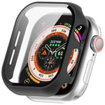 Shell Apple Watch Series 10 46mm kova muovi + lasi musta