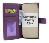 New Standcase Wallet Samsung Galaxy S24 Plus 5G (SM-S926B/DS) (Lila)