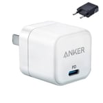 Anker-laturi 20W iPhone 12 13 14 Pro Max ja Samsungille