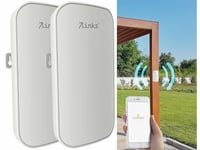 2 répéteurs wifi connectés d'extérieur 1200 Mb/s pour réseaux 2,4 et 5 GHz - 7L