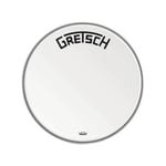 Gretsch Bassdrum head Ambassador white coated, 22"