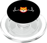 Shiba Inu SHIB Krypto Hodler Fan PopSockets PopGrip pour MagSafe