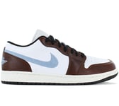 Air Jordan 1 Low SE Men's Sneakers Leather White-Brown FQ7832-142 Sport Shoe NEW