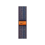 Apple Watch 45 mm Nike Sport Loop Game Royal/Orange