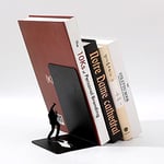 I-TOTAL® - Support de Livre Mignon en métal, Serre-Livres pour étagère/Table (Crushed)