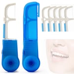 Built-in Spool Teeth Flosser Tooth Floss Interdental Brush Dental Floss Holder