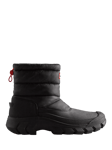 Hunter Intrepid Short Snow Boots, Black