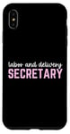 iPhone XS Max Thank You Labor and Delivery Secretary Funny Job Secretary Case