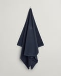 GANT - GANT New Haven Logo Strandhåndkle 100x180cm  evening blue